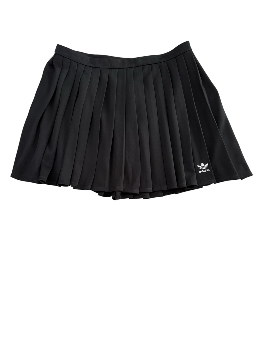 Adidas Originals Adicolor Black Pleated Tennis Skirt NWT Women's XL Summer - Picture 2 of 13